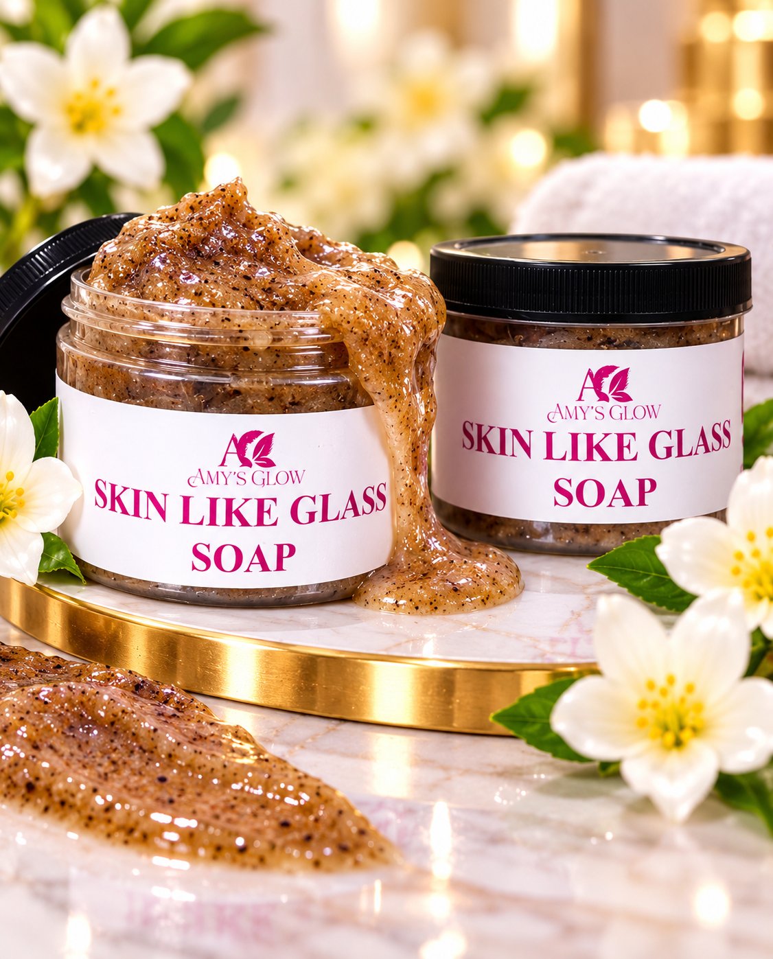 Amy's Glow Skin Like Glass Soap