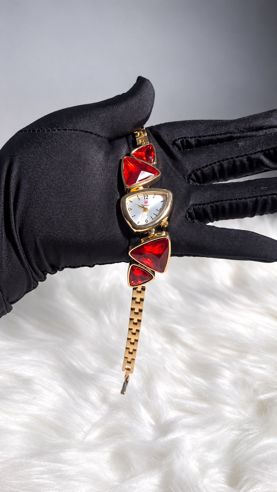 Red statement watch